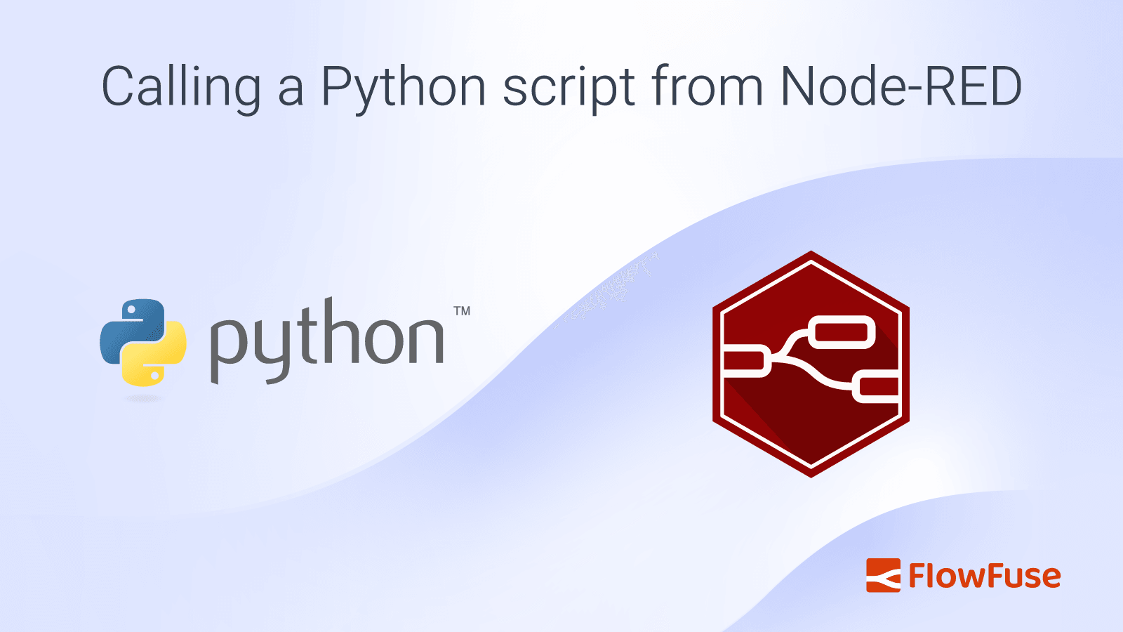 Calling a Python script from Node-RED (2026)